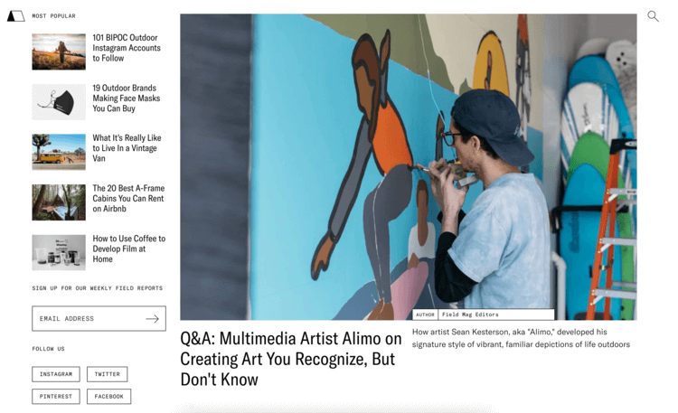 Q&A: ALIMO ON BALANCING ART, ADVENTURE, AND SUSTAINABILITY - Alimo