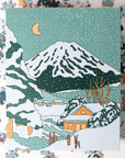 Snowboarding-themed art puzzle perfect for winter sports enthusiasts and puzzle lovers