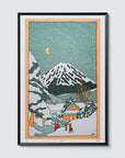 Shinshin - Japan Snow & Mountain art by Alimo