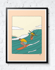 Spring Show - Ocean & Surf art by Alimo