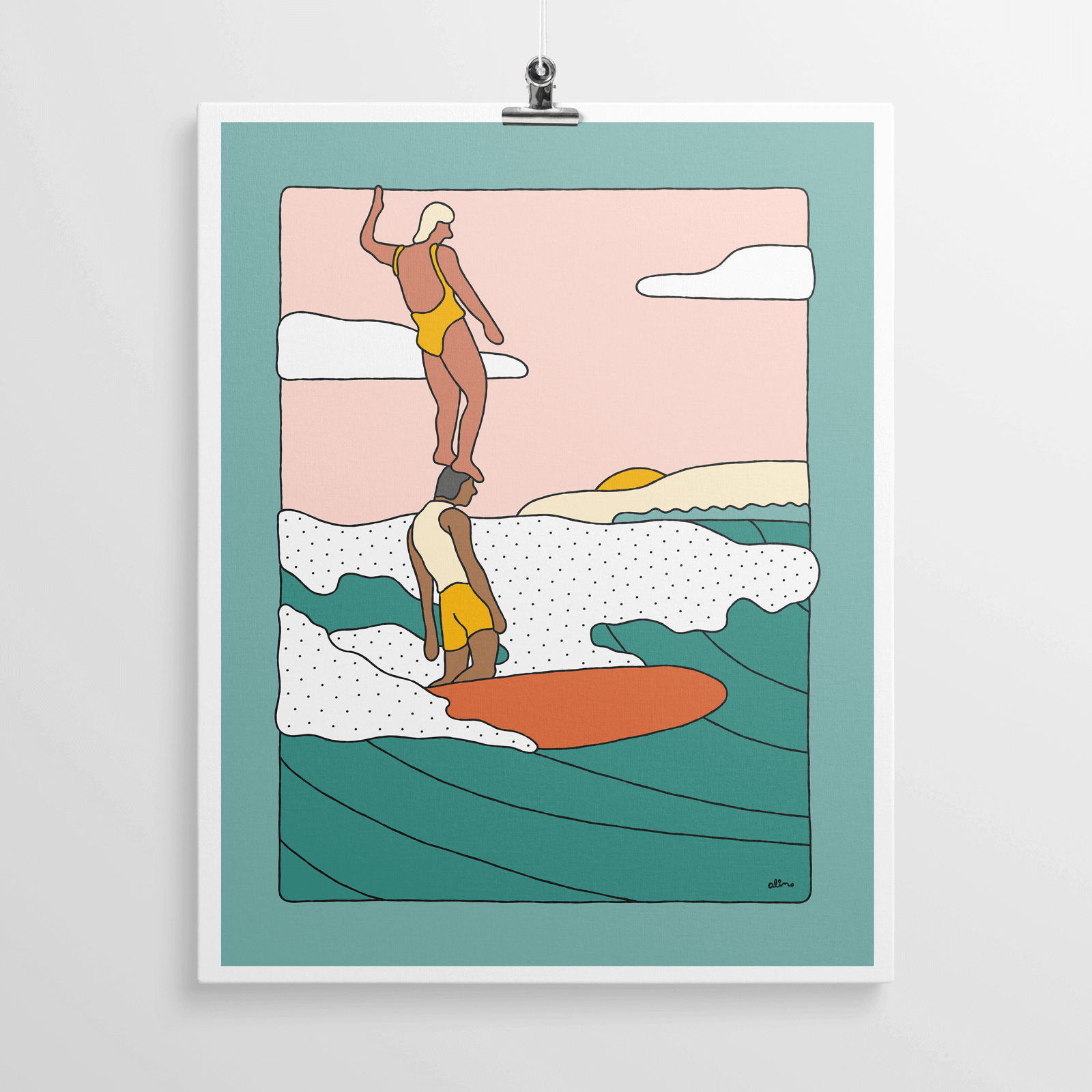 Balance Friends - Print - Alimo