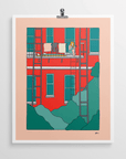 Balcony Chillin - Print - Alimo