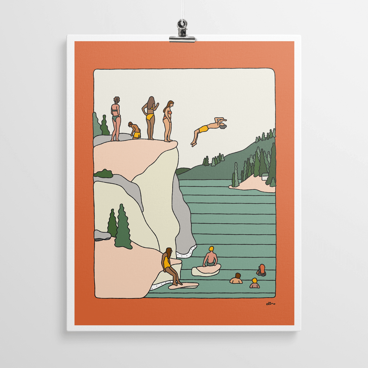 Free Dives - Print - Alimo