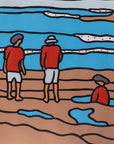 Tide Pools - Paper Painting by Alimo